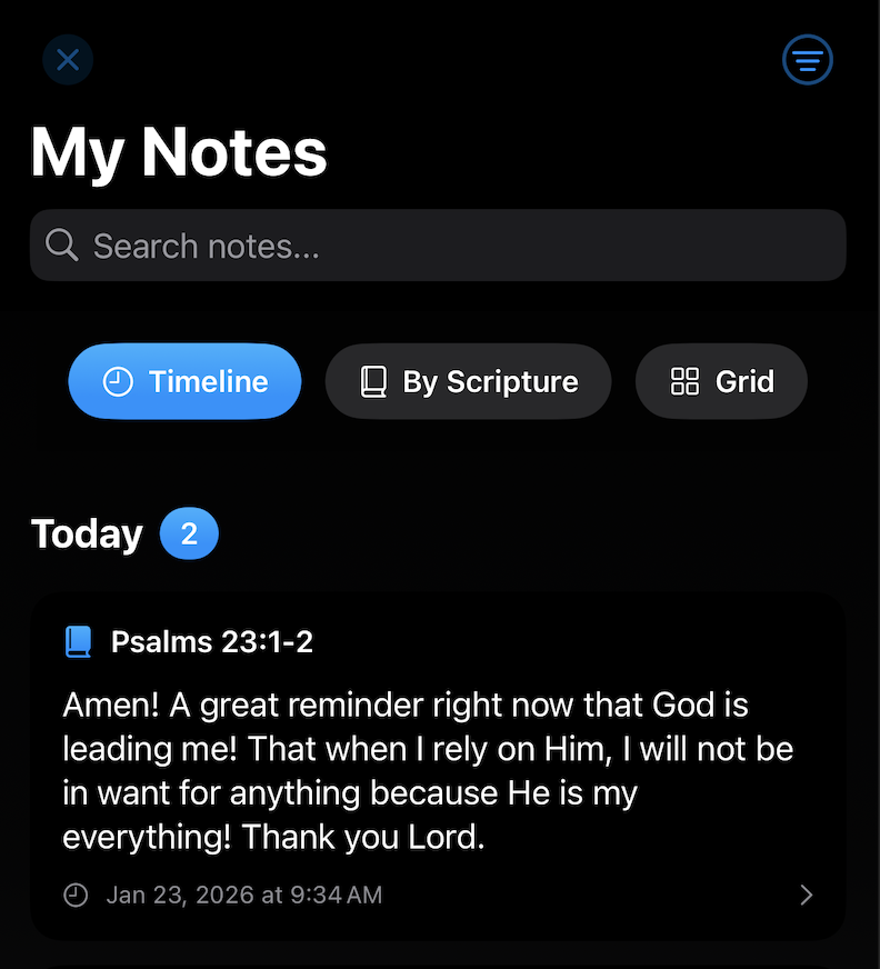 Journal and Notes